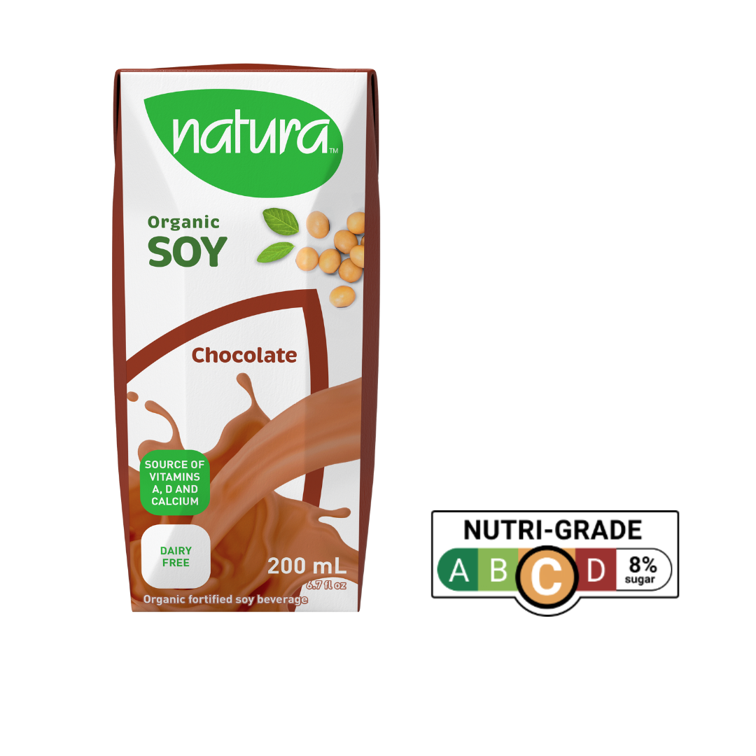 Natur-a Enriched Soy Beverage - Chocolate (Organic), 200 ml. - Single Pack