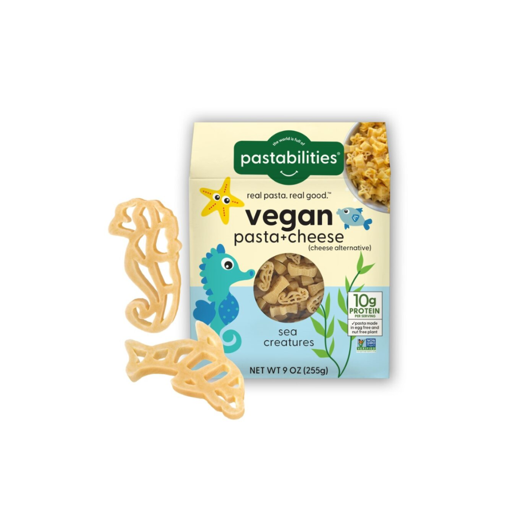Pastabilities Vegan Shaped Pasta (Mac 'N Cheese) - Sea Creatures, 255g