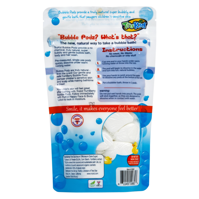 TruKid Yumberry Scented Bubble Podz, 24 pcs.