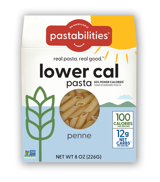 Pastabilities Lower Cal Pasta Penne Shaped, 226g