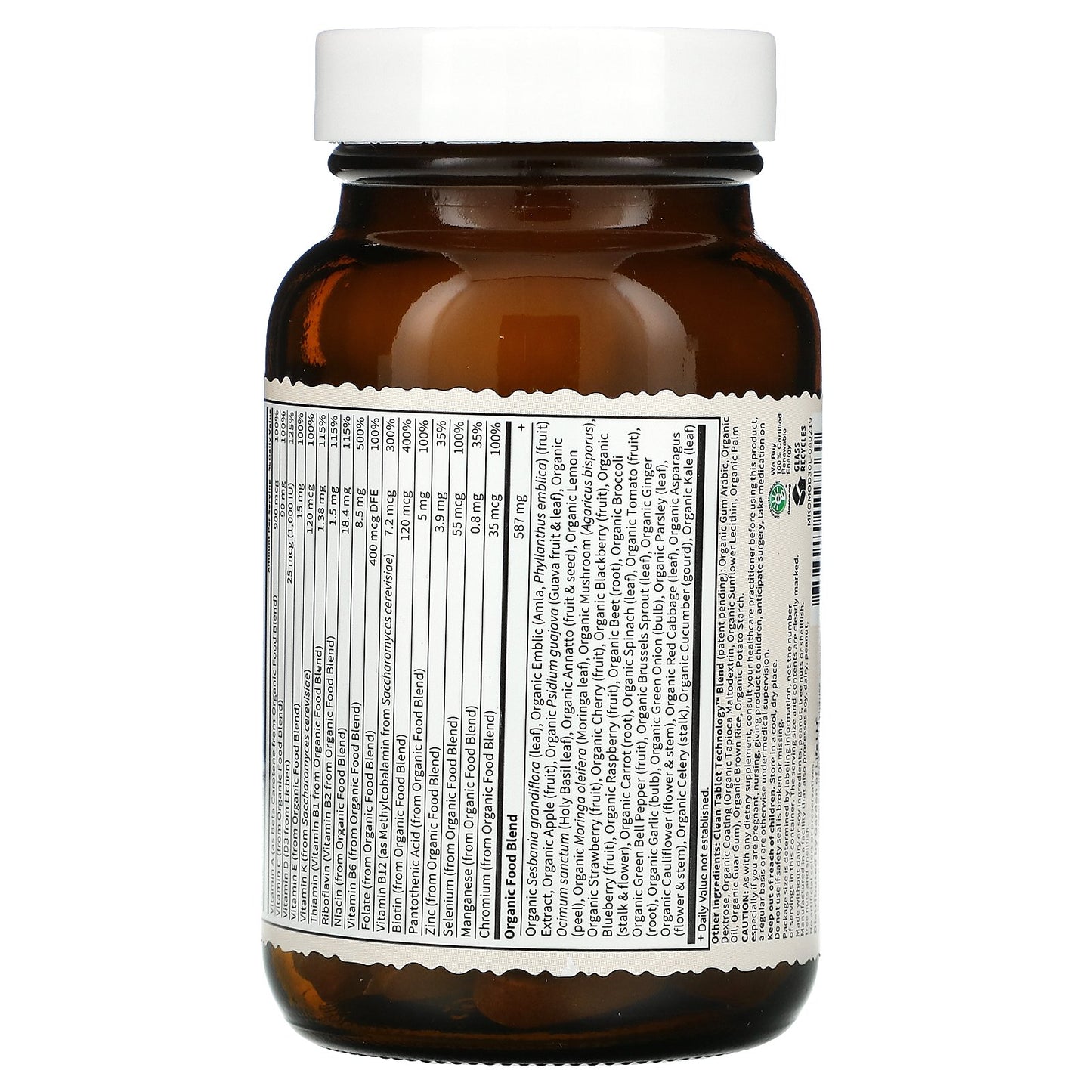 Garden of Life mykind Organics Men's Once Daily, 30 vtabs.
