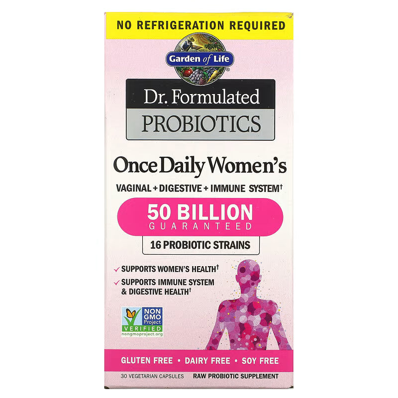 Garden of Life Dr. Formulated Probiotics Once Daily Womens SHELF 30 vcaps.