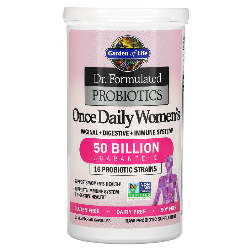 Garden of Life Dr. Formulated Probiotics Once Daily Womens SHELF 30 vcaps.