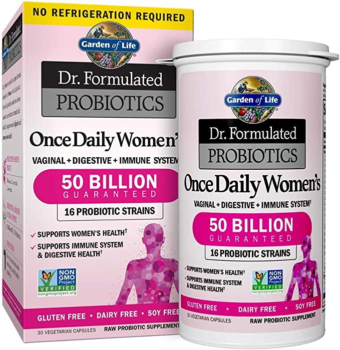 Garden of Life Dr. Formulated Probiotics Once Daily Womens SHELF 30 vcaps.