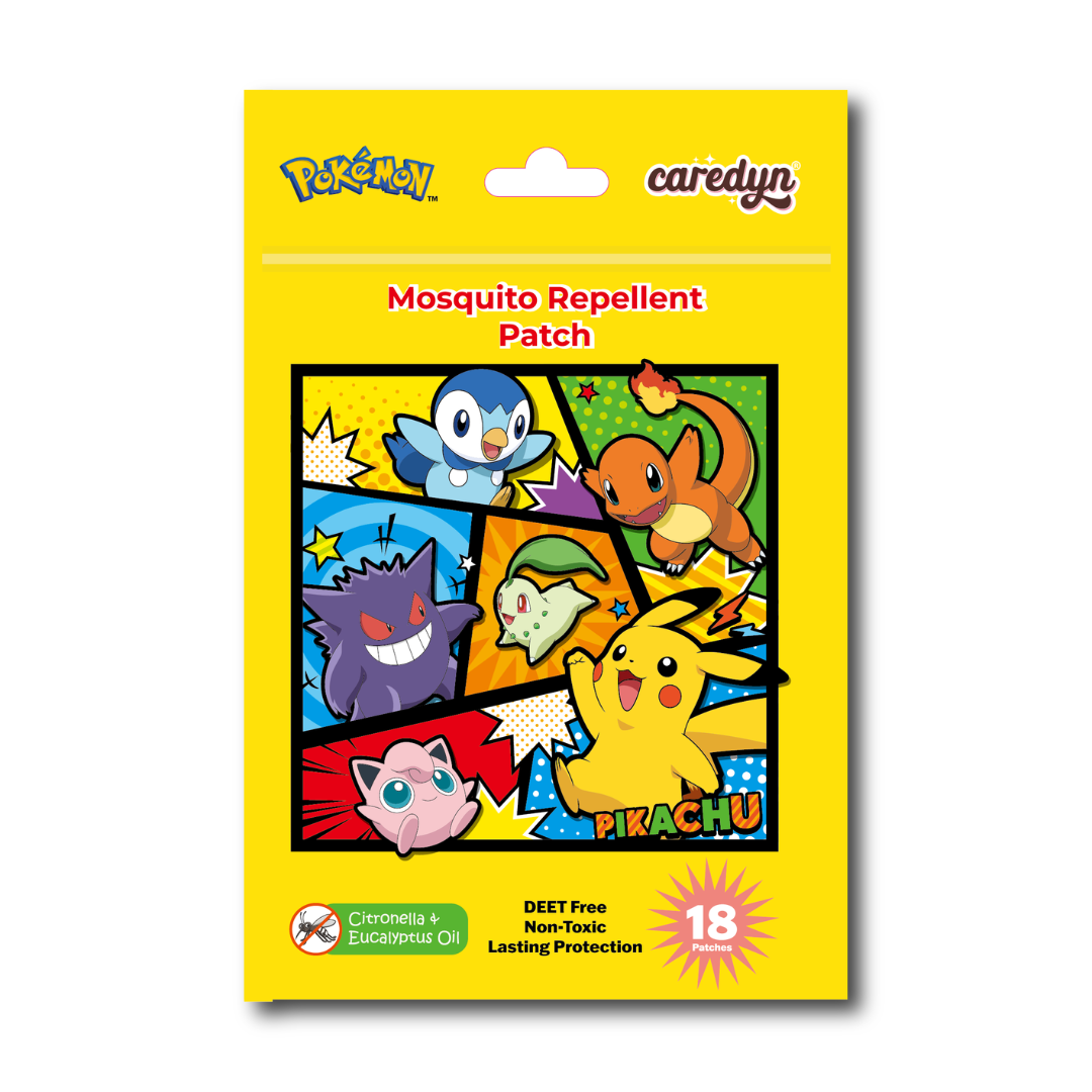Caredyn Pokemon Mosquito Repellent Patch, 18s.