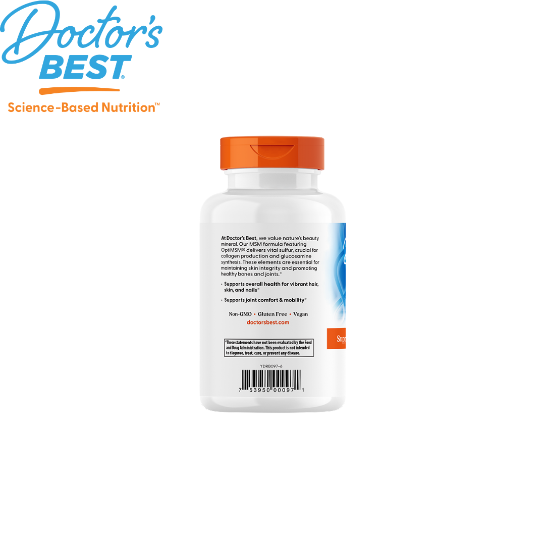 Doctor's Best Best MSM 1500 (1500 mg), 120 Tablets