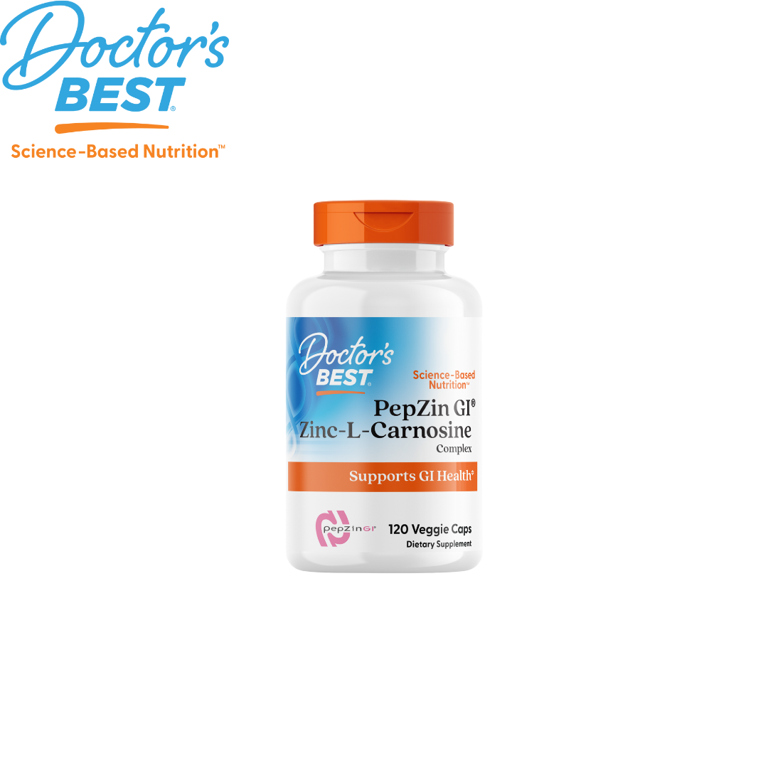 Doctor's Best Zinc Carnosine Complex with PepZin GI, 120 vcaps