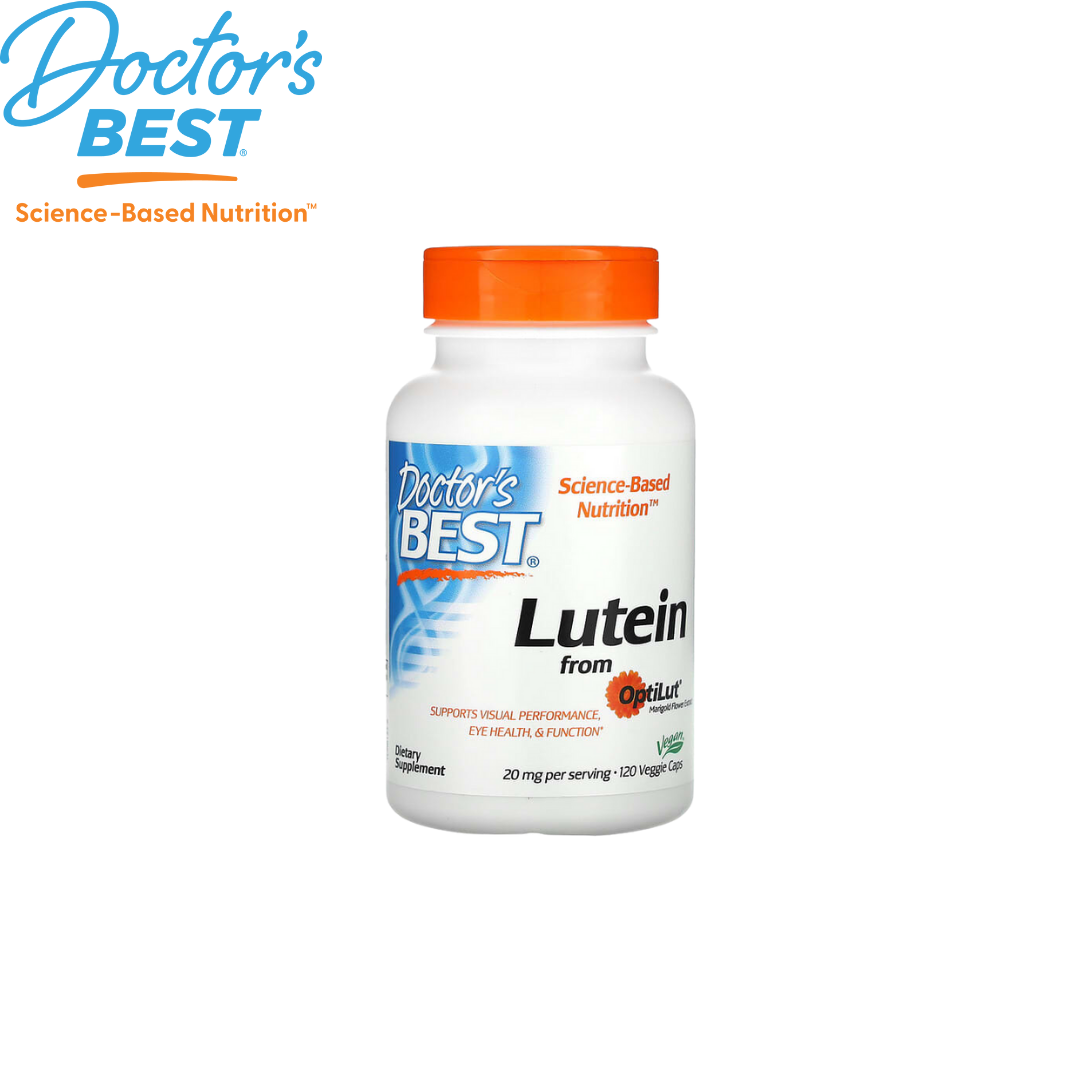 Doctor's Best Lutein with OptiLut 10mg, 120 vcaps
