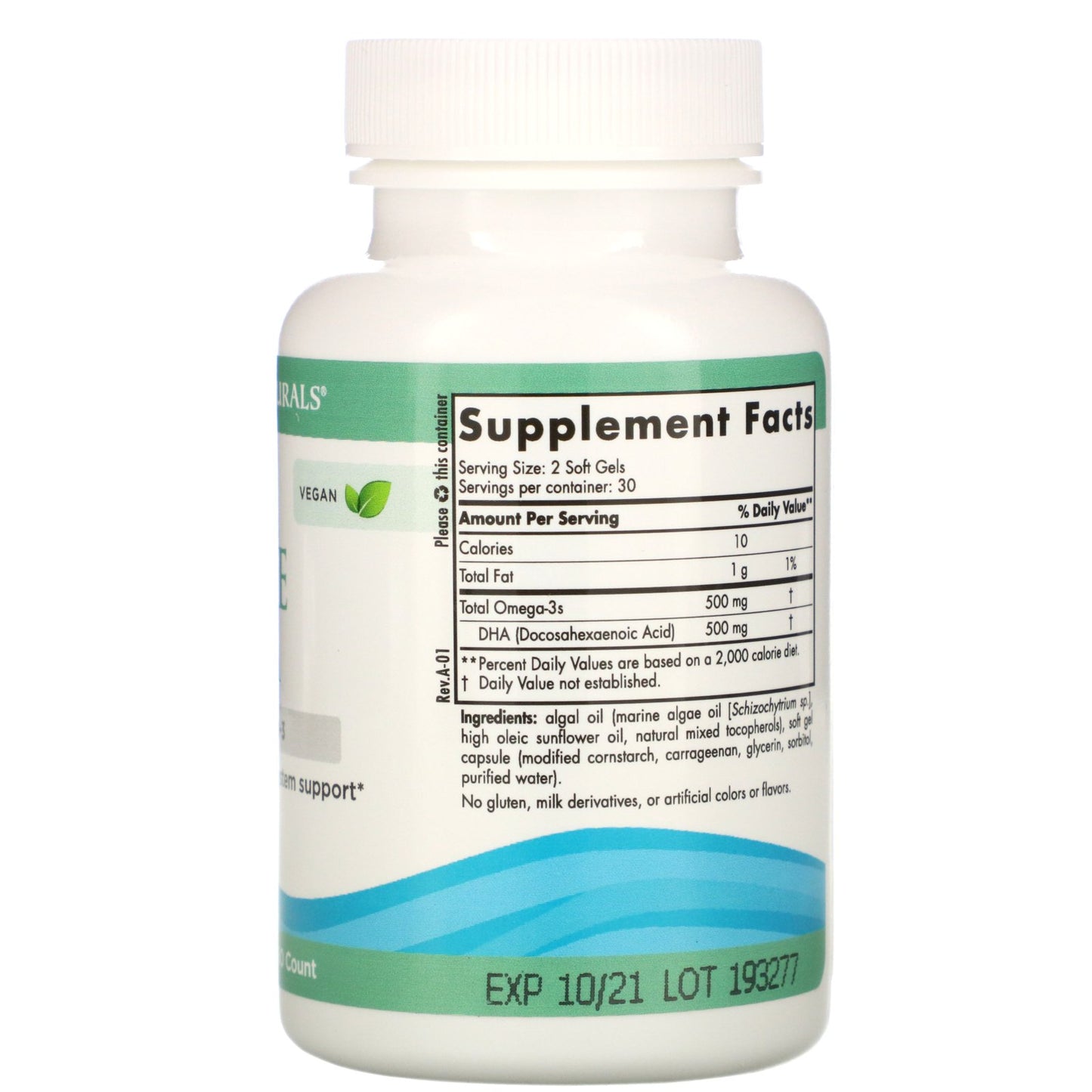 Nordic Naturals Algae Omega, 60 sgls.