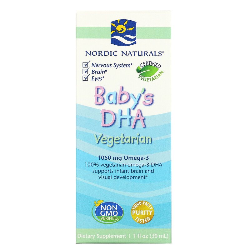 Nordic Naturals Baby's DHA Vegetarian - Unflavored, 30 ml.