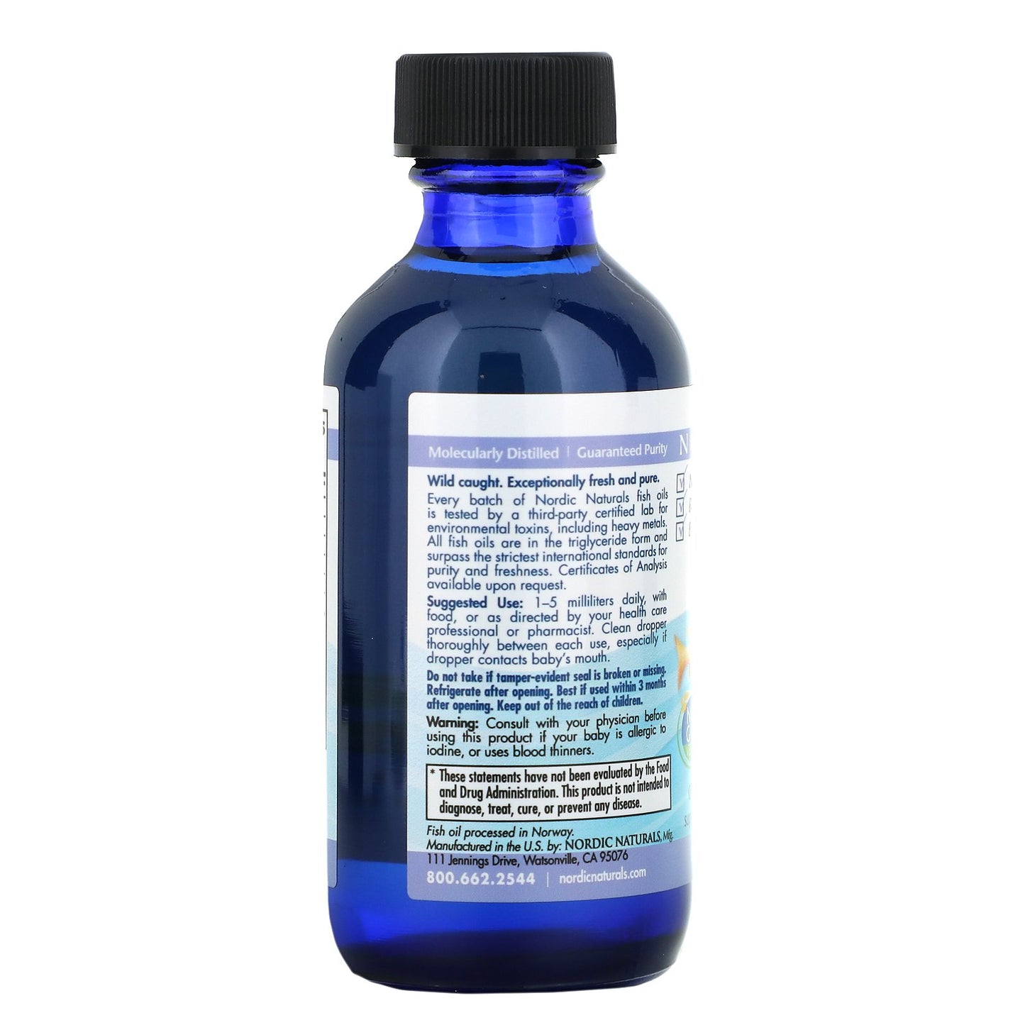 Nordic Naturals Baby's DHA, 60 ml.