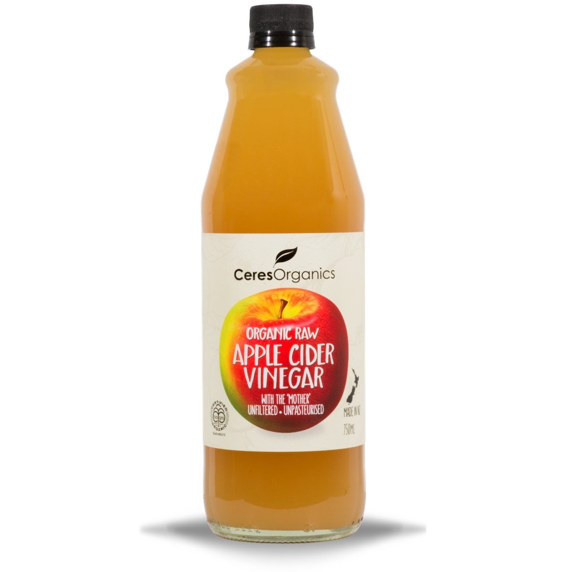 Ceres Organics Raw Apple Cider Vinegar, 750 ml