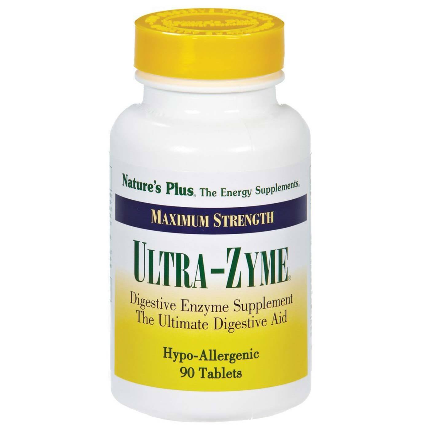 Natures Plus Ultra-Zyme, 90 tabs.-NaturesWisdom