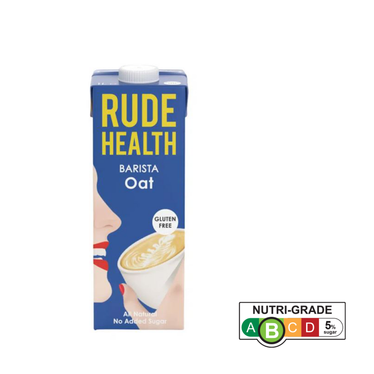 Rude Health Gluten Free - Barista Oat, 1L.