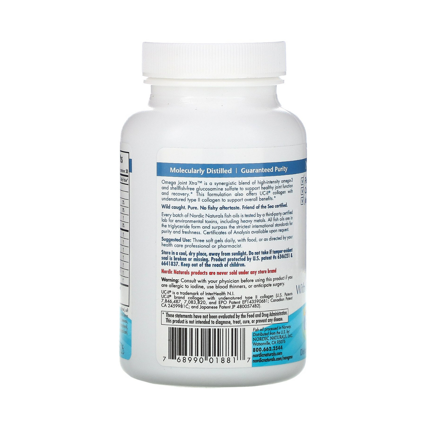 Nordic Naturals Omega Joint Xtra, 90 sgls.