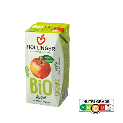 [Case of 24] Hollinger Organic Apple Cloudy, 200ml