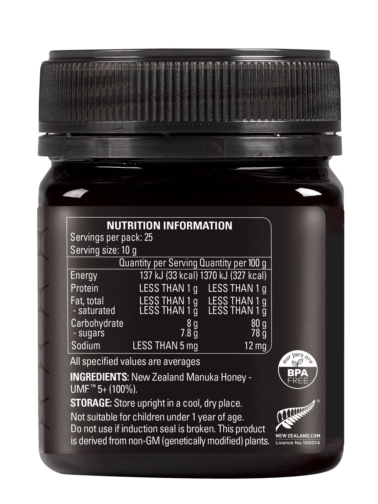 Comvita Manuka Honey UMF™ 5+, 250 g.