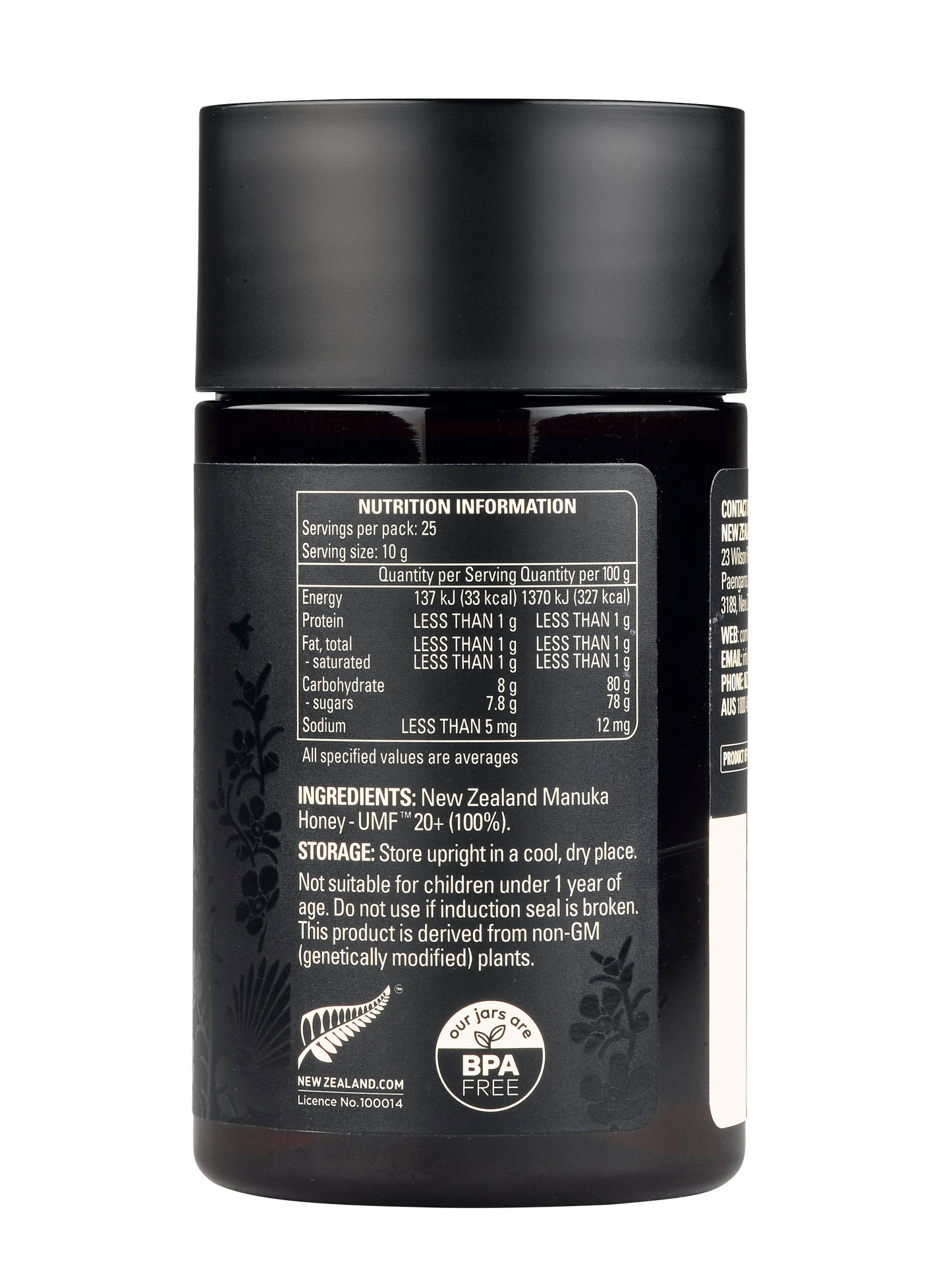 Comvita Manuka Honey UMF™ 20+, 250 g.
