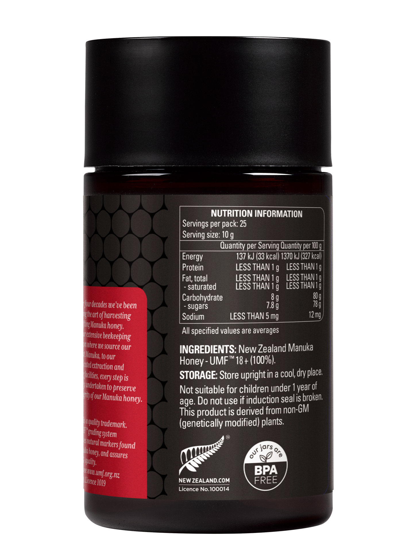 Comvita Manuka Honey UMF™ 18+, 250 g.