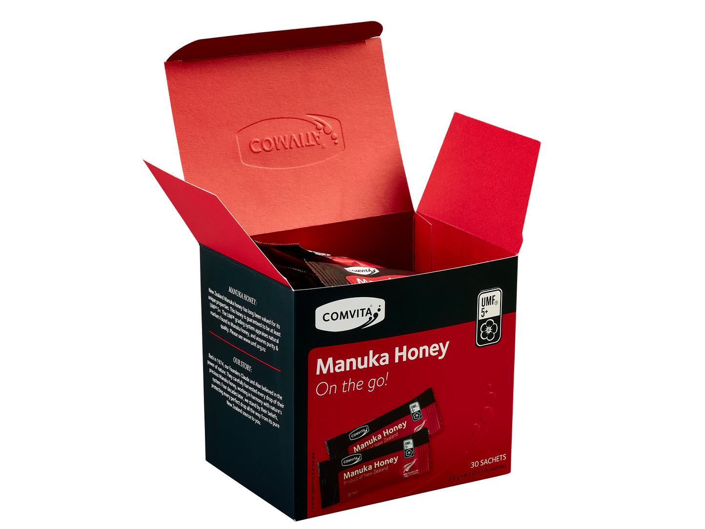 Comvita Manuka Honey UMF™ 5+, 30 sachets.