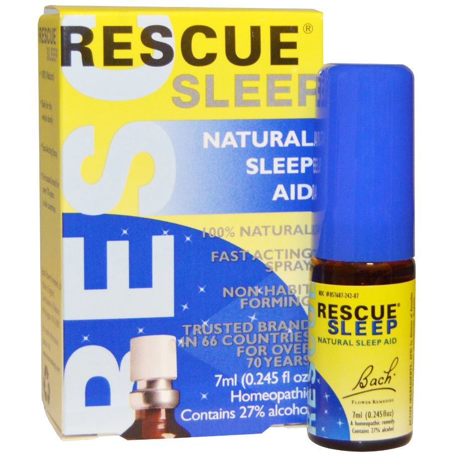 Bach Flower Remedies Rescue Remedy Sleep (USA), 7ml.-NaturesWisdom