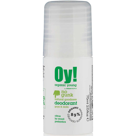 Green People Organic Young Roll on Deodorant, 75 ml.-NaturesWisdom