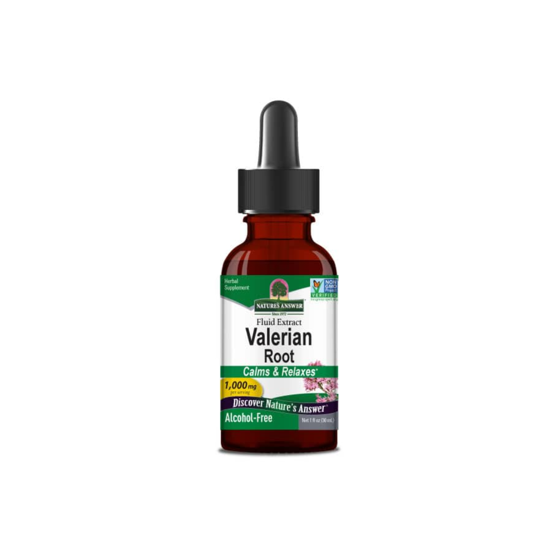 Natures Answer Fluid Extract Valerian Root, 30ml.