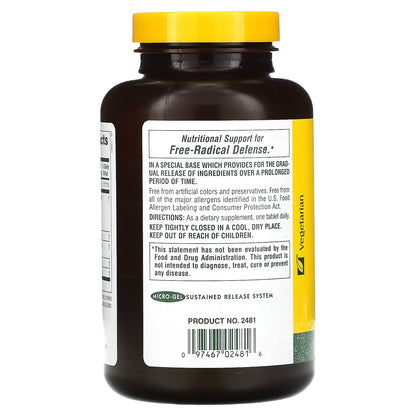 Natures Plus Super C Complex Sustained Release, 180 tabs.