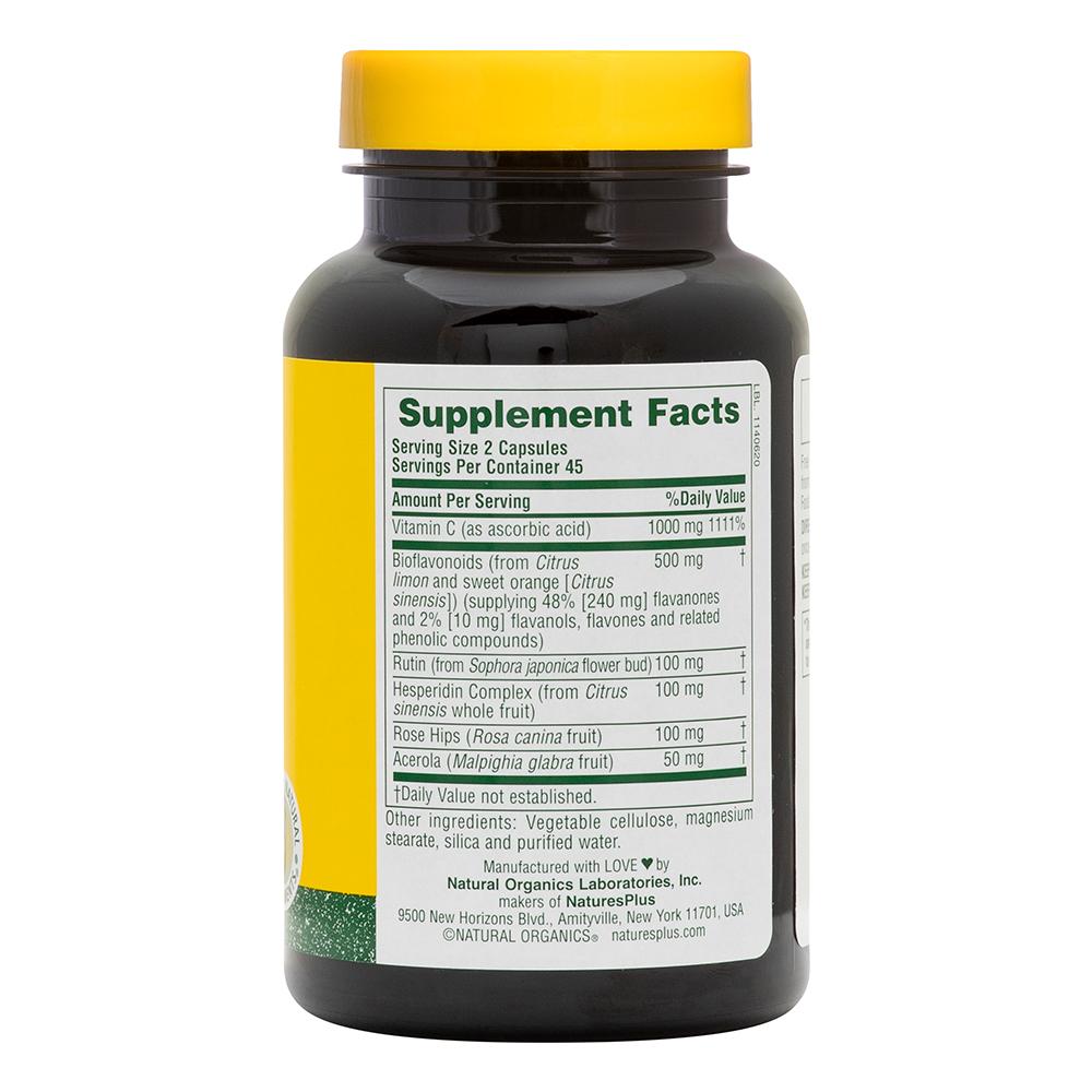 Natures Plus Super C Complex, 90 vcaps.