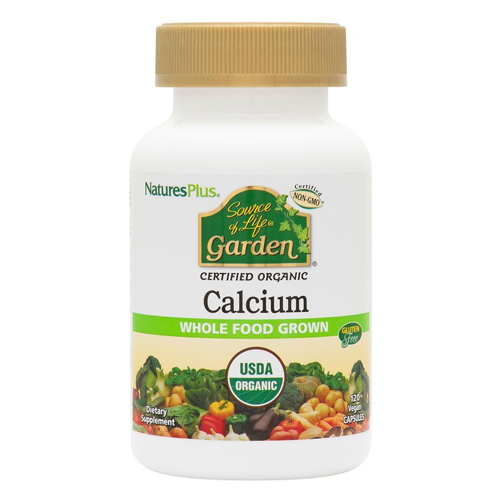 Natures Plus Source of Life Garden Calcium w/AlgaeCal , 120 vcaps.