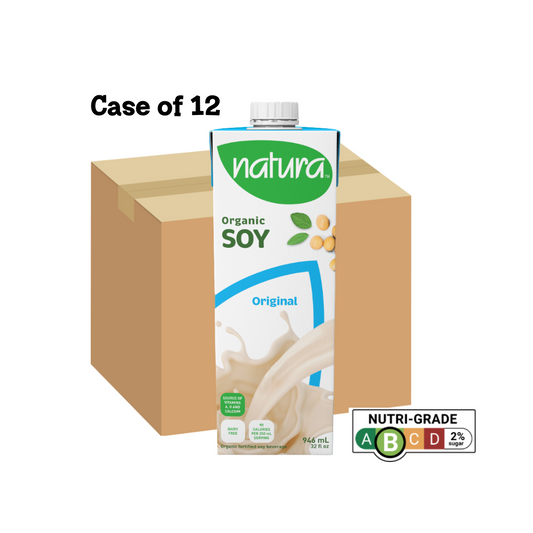 [Case of 12] Natur-a Enriched Soy Beverage - Original (Organic), 946 ml.