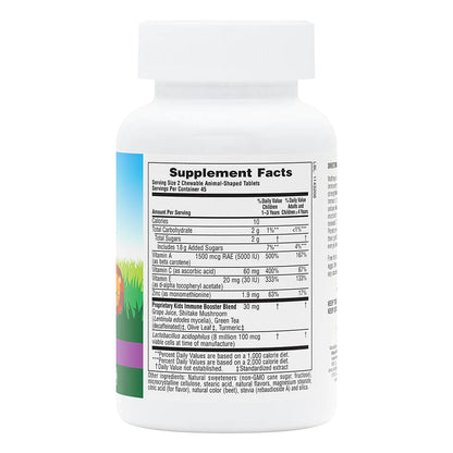 Natures Plus Source of Life Animal Parade Kids Immune Booster - Tropical Berry, 90 tabs.