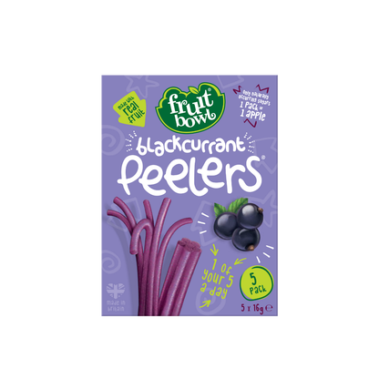 Fruit Bowl Peelers - Blackcurrant, 5 x 16 g. [EXP 01/2026]