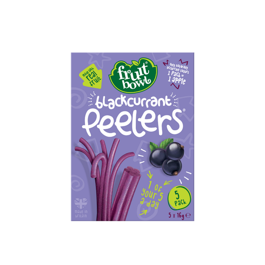 Fruit Bowl Peelers - Blackcurrant, 5 x 16 g. [EXP 01/2026]
