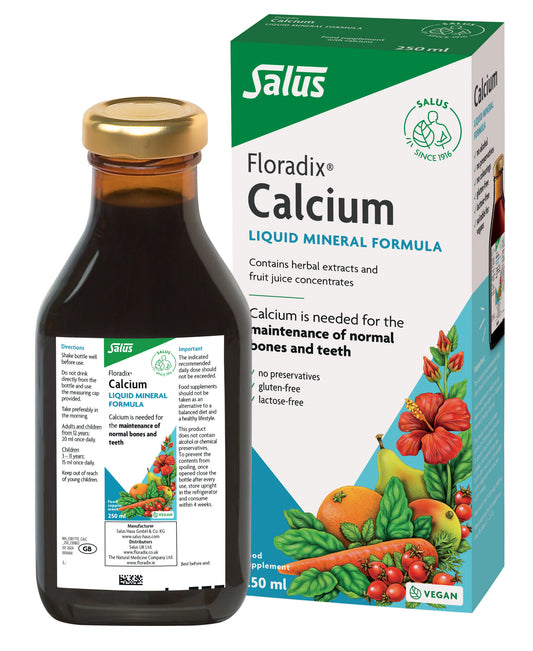 Salus Haus Floradix Liquid Calcium Supplement, 250 ml