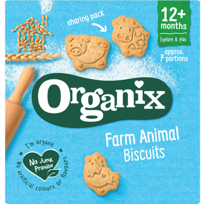 Organix Goodies Organic Animal Biscuits, 100 g.