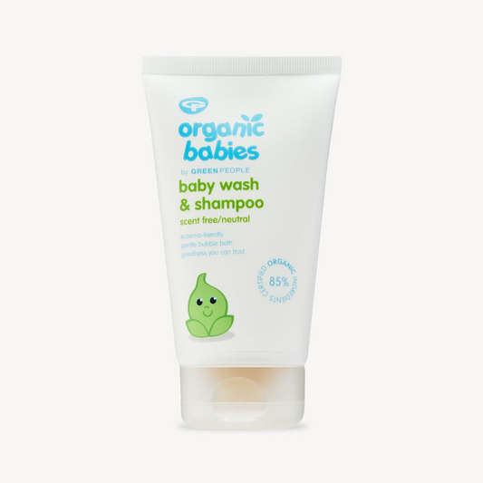 Green People Organic Babies Scent Free Baby Wash & Shampoo, 150 ml.