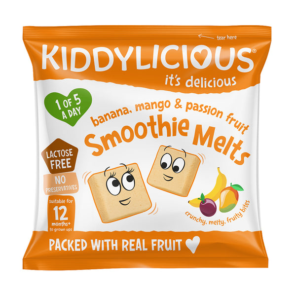 Kiddylicious Smoothie Melts Mango, 6 g.
