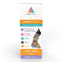 Avacare Vegan Omega 3- Child ,150 ml.