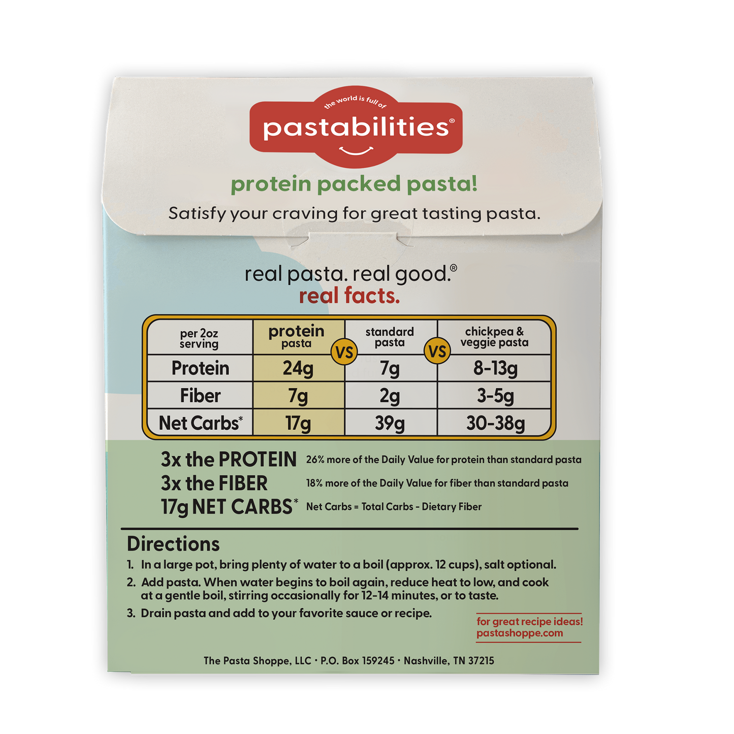 Pastabilities Protein Pasta Ruffles Shaped, 226g