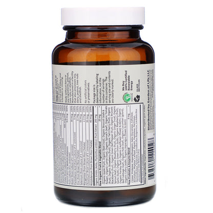 Garden of Life Vitamin Code Raw One For Men, 75 Vcaps.