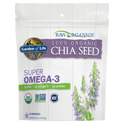 Garden of Life RAW Organics - Organic Chia Seeds, 340 g.
