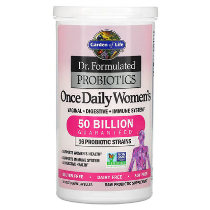 Garden of Life Dr. Formulated Probiotics Once Daily Womens SHELF 30 vcaps.