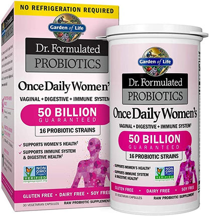 Garden of Life Dr. Formulated Probiotics Once Daily Womens SHELF 30 vcaps.