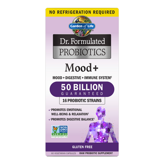 Garden of Life Dr. Formulated PROBIOTICS Once Daily Mood, 60 Vcaps.