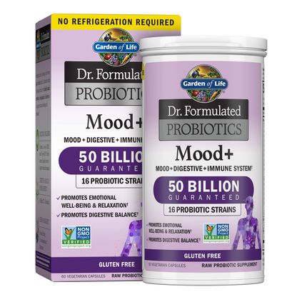 Garden of Life Dr. Formulated PROBIOTICS Once Daily Mood, 60 Vcaps.