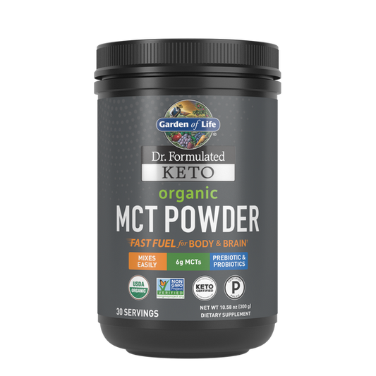 Garden of Life Dr. Formulated Keto Organic MCT Powder, 300g.
