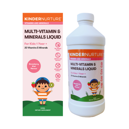 KinderNurture Multi-Vitamin & Minerals Liquid, 450ml.