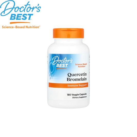 Doctor's Best Quercetin Bromelain, 180 vcaps