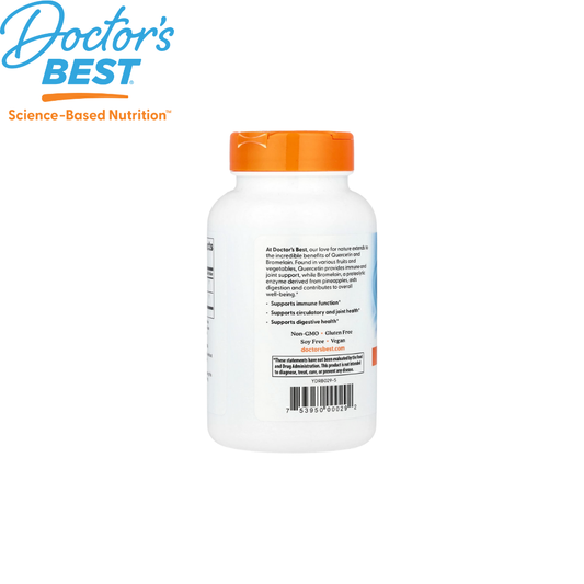 Doctor's Best Quercetin Bromelain, 180 vcaps